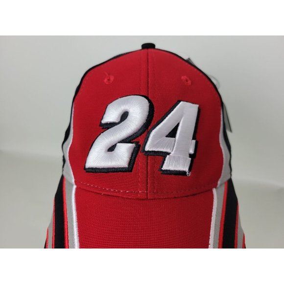 NWT‎ Chase Nascar Jeff Gordon Red Black Adjustable Hat Hendrick 24 - Picture 6 of 10
